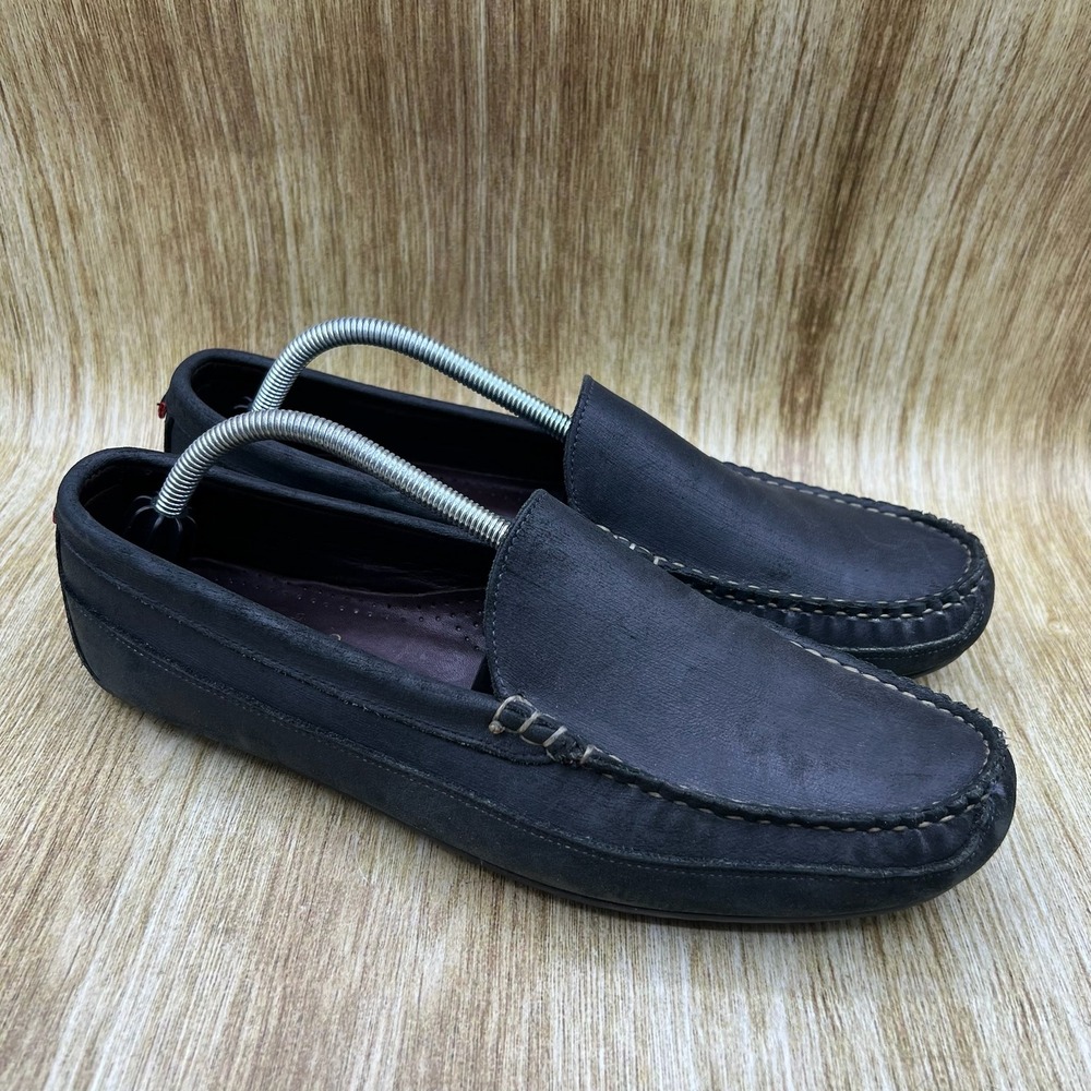 Allen Edmonds‎ Interstate 90 Driving Loafer Men's Size 11 D Black Leather 10455